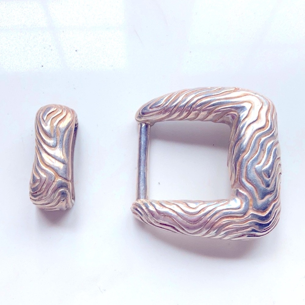 Tiffany  & Co antique Sterling silver belt buckle. Vintage.